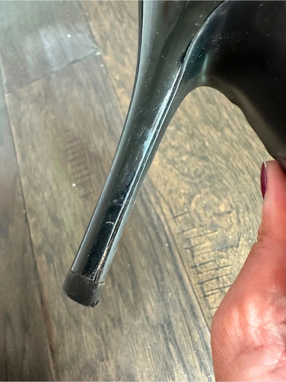 GUESS Black Gwodana Stiletto Heels, Size 8